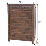 Savannah Rustic Chest of Drawers