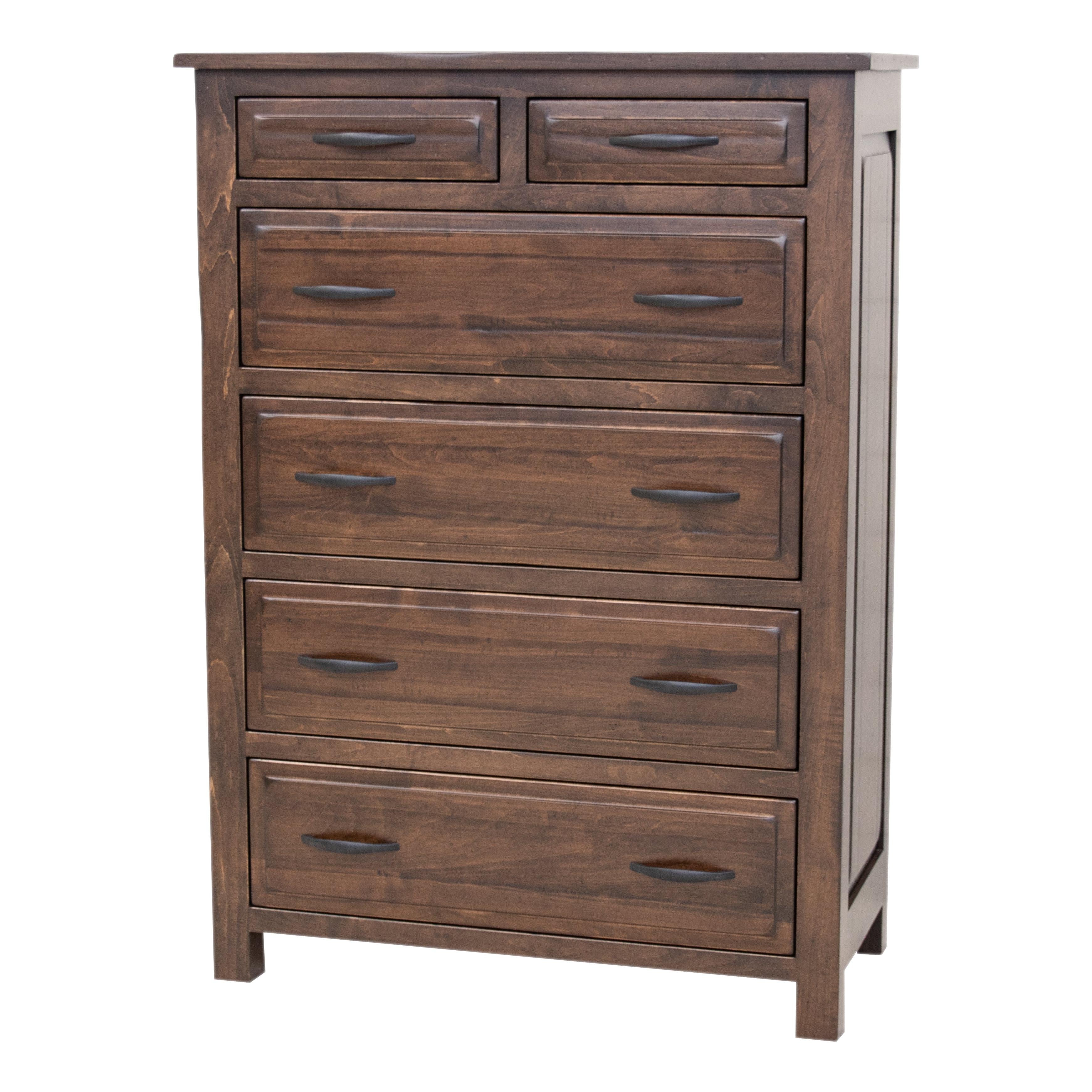 Savannah Rustic 6-Drawer Chest – Upstate Amish Furniture