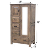 Savannah Rustic Chiffonier