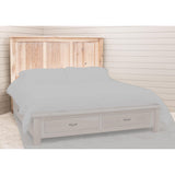 Savannah Full Hickory Wood Storage Platform Bed | SW