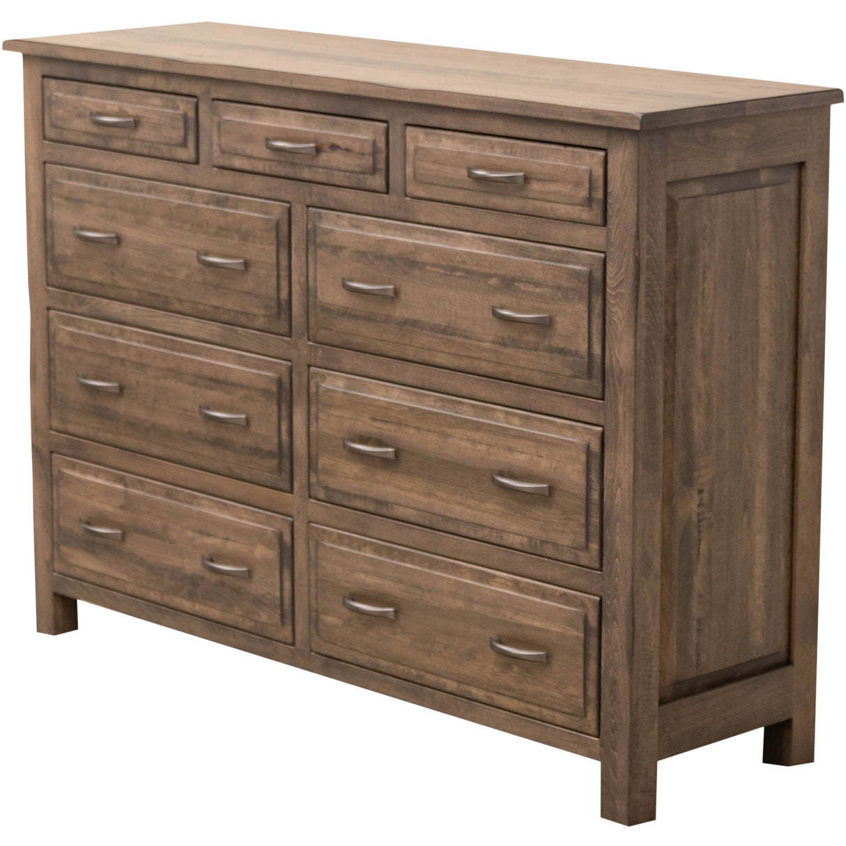 Savannah Rustic 9-Drawer Tall Dresser