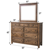 Savannah Rustic Dresser Mirror