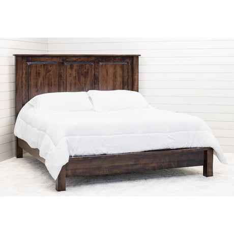 Savannah King Maple Wood Storage Platform Bed | BV