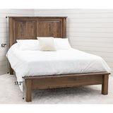 Savannah Rustic Storage Platform Bed