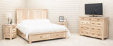 Savannah Rustic 3-Drawer Nightstand