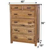 Savannah Rustic Chest of Drawers