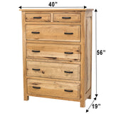 Savannah Rustic Chest of Drawers
