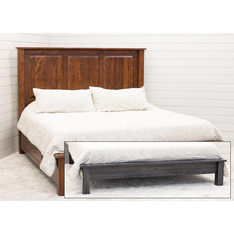 Savannah Rustic Storage Platform Bed