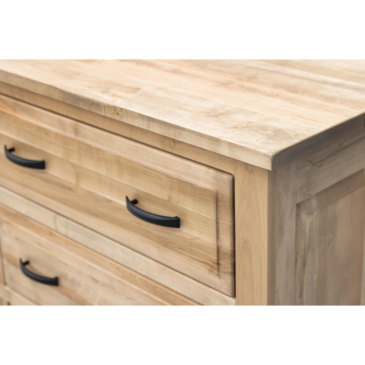 Savannah Maple Wood 7-Drawer Low Dresser | BLS