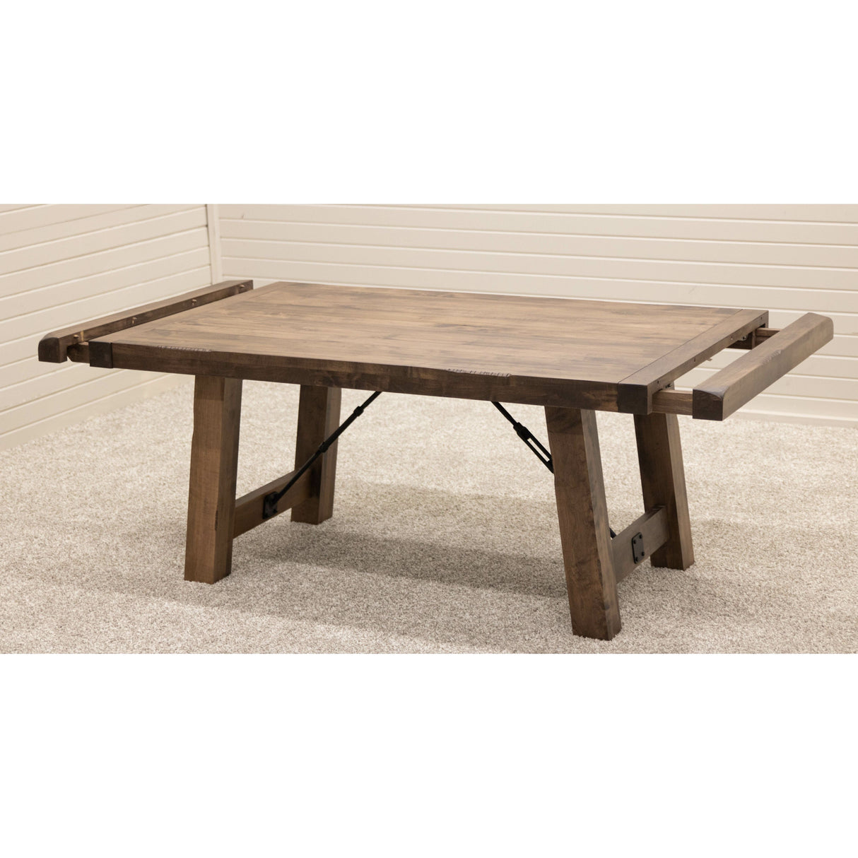 Settler's Trestle Extending Dining Table