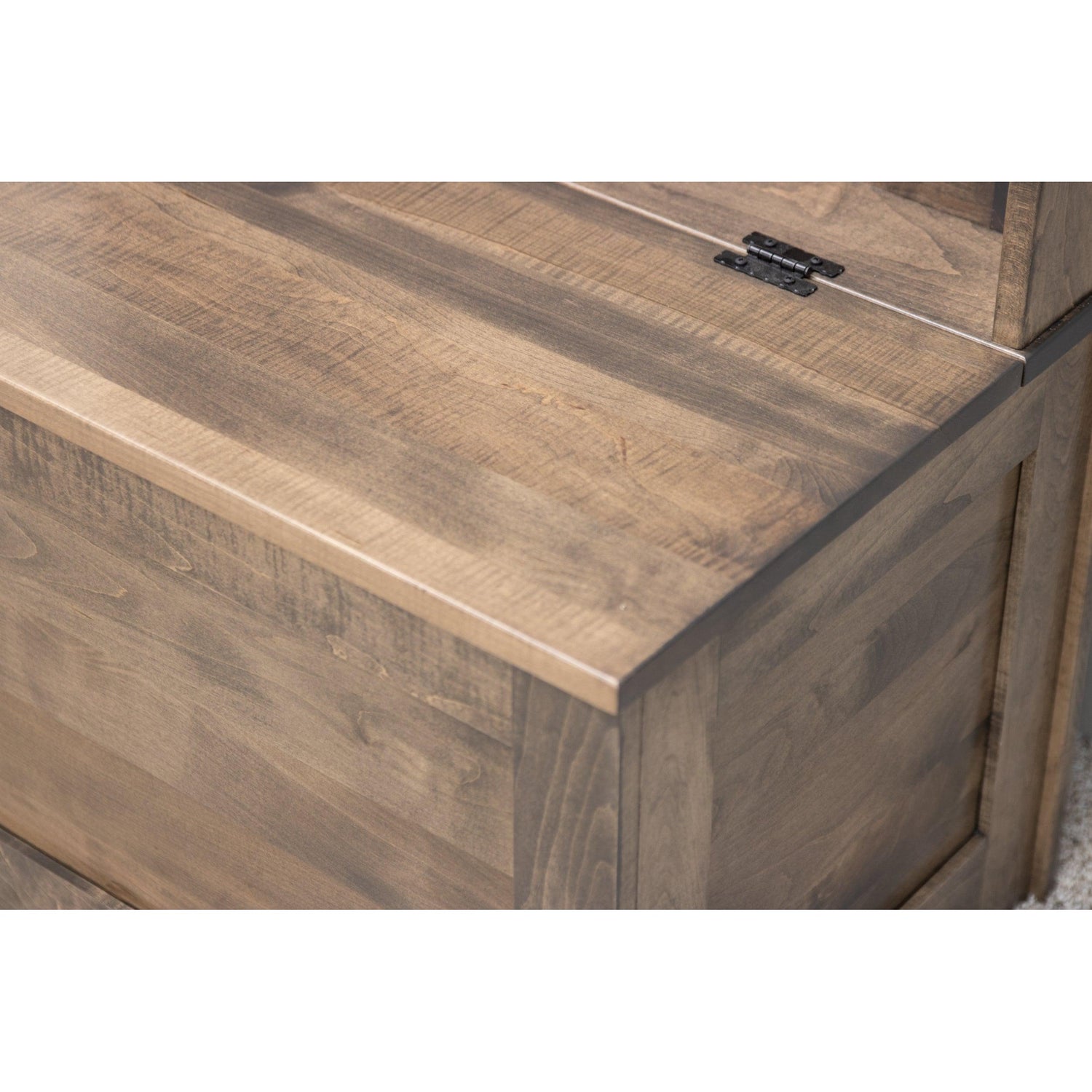 Shaker Maple Wood Hall Tree Bench | SP