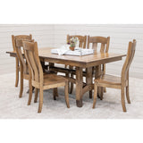 Shaker Hill Hickory Wood Extending Dining Table | CO