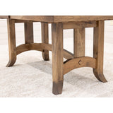 Shaker Hill Hickory Wood Extending Dining Table | CO