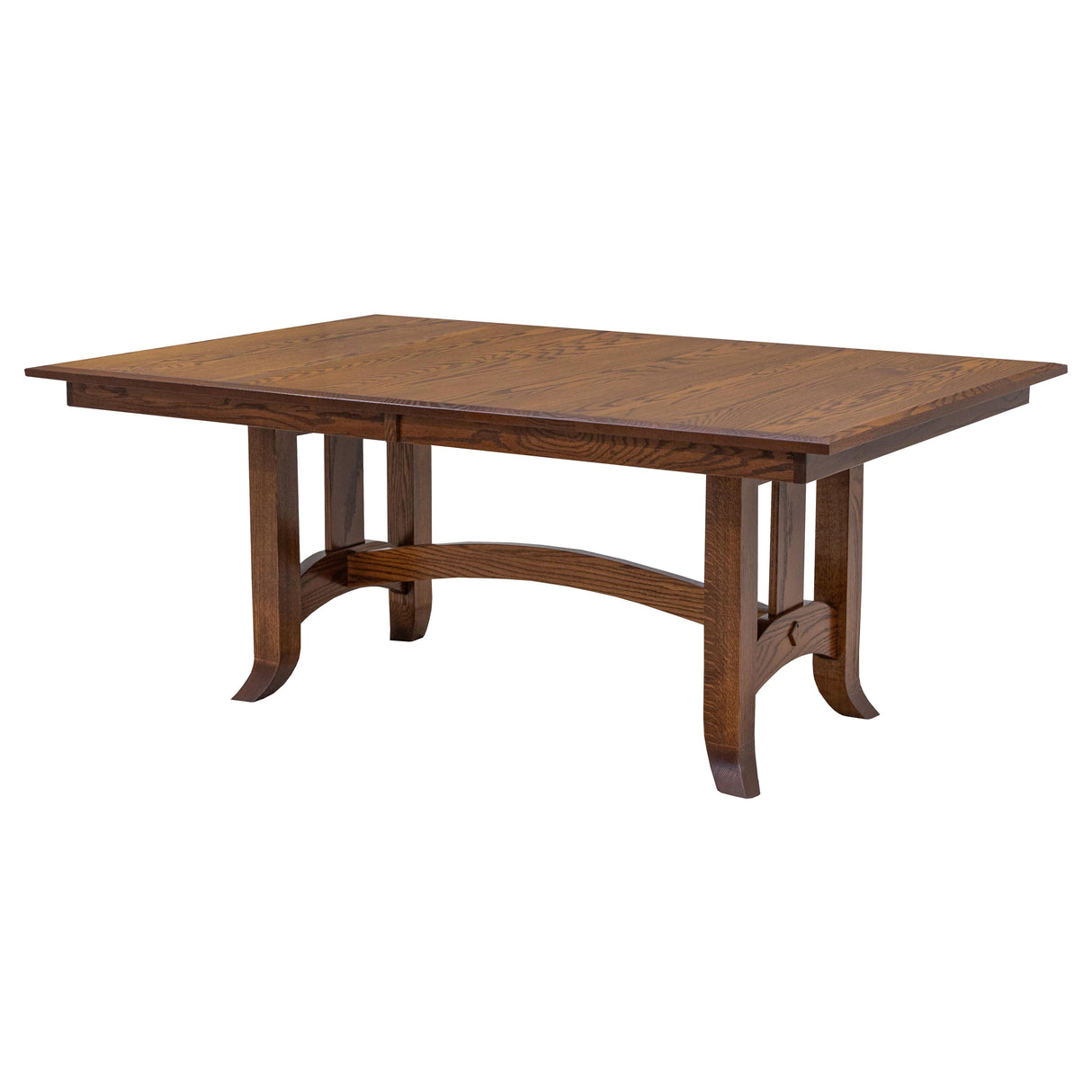 Shaker Hill Oak Wood Extending Dining Table | ASB