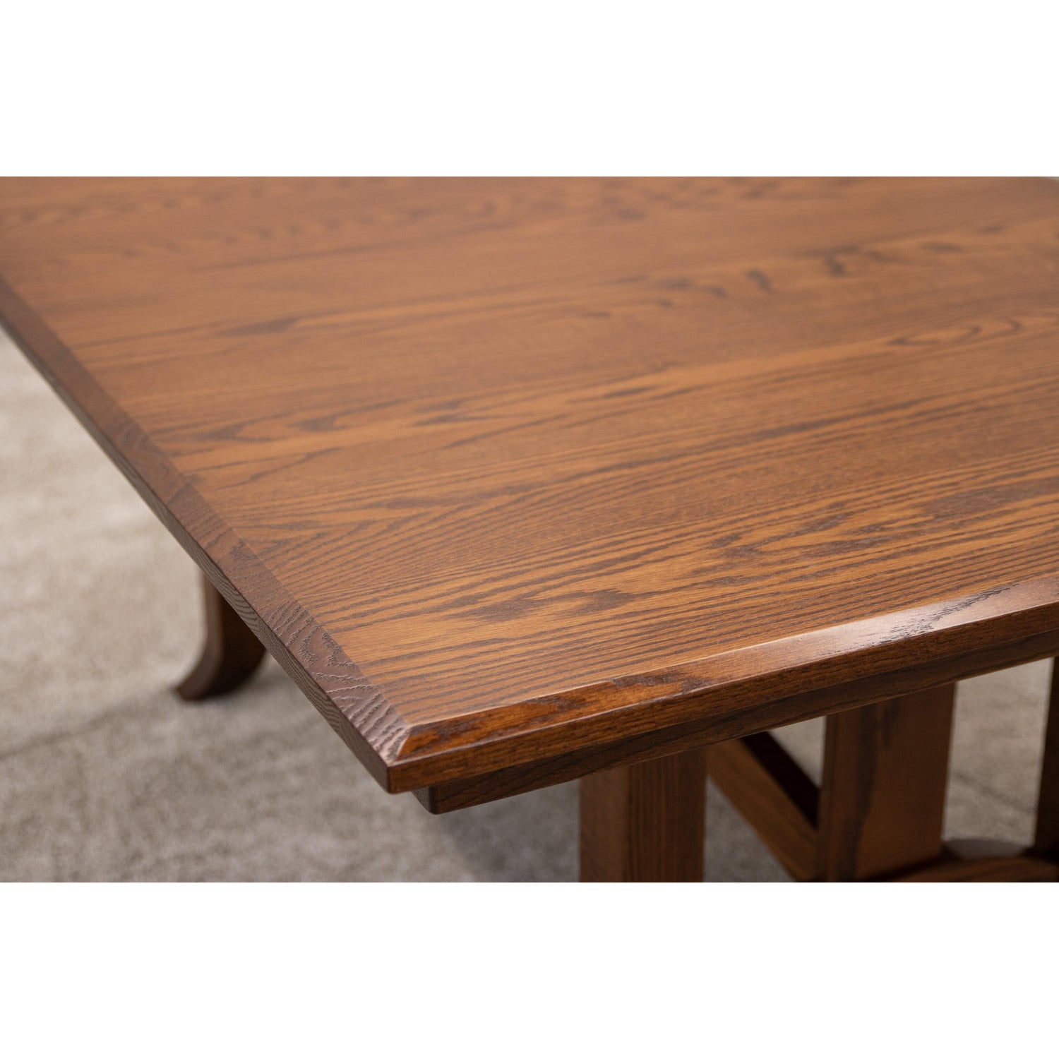 Shaker Hill Oak Wood Extending Dining Table | MC