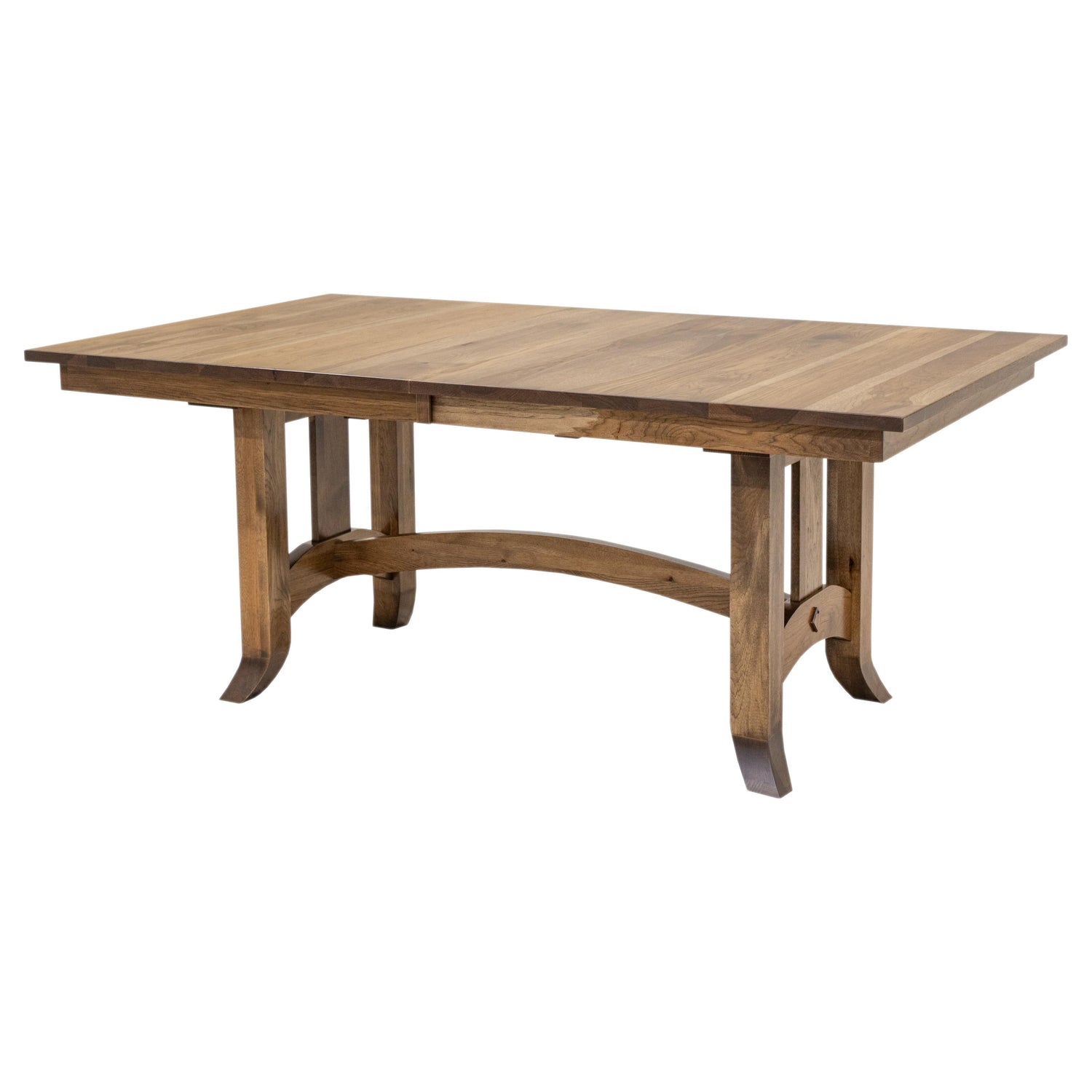 Shaker Hill Modern Hickory Extendable Dining Set for 6-10