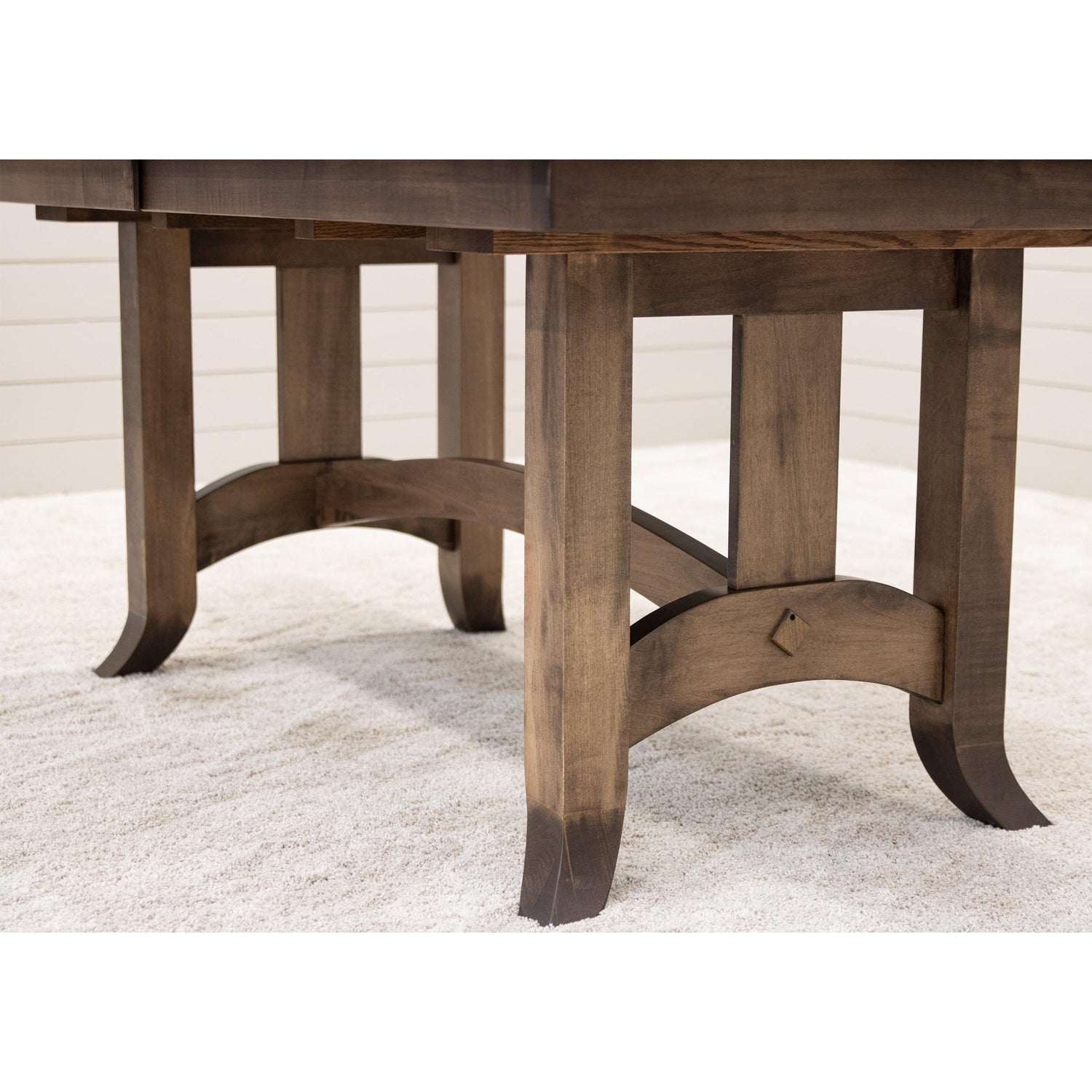 Shaker Hill Maple Wood Extending Dining Table | CO