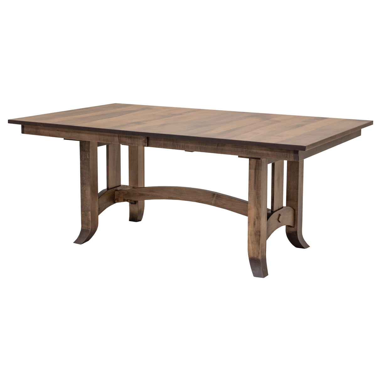 Shaker Hill Amish Maple Extending Dining Table Set for 6-8