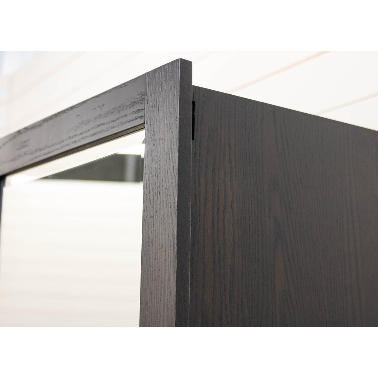 Shaker Oak Wood Black Revolving Jewelry & Shoe Tower | EB