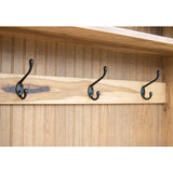 St. Louis Hickory Wood Hall Tree Bench | WB