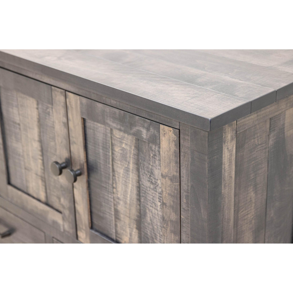 Arcadia 72" Maple Wood 4-Door TV Console | GS
