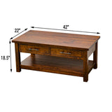 Arcadia Rectangle Open Coffee Table