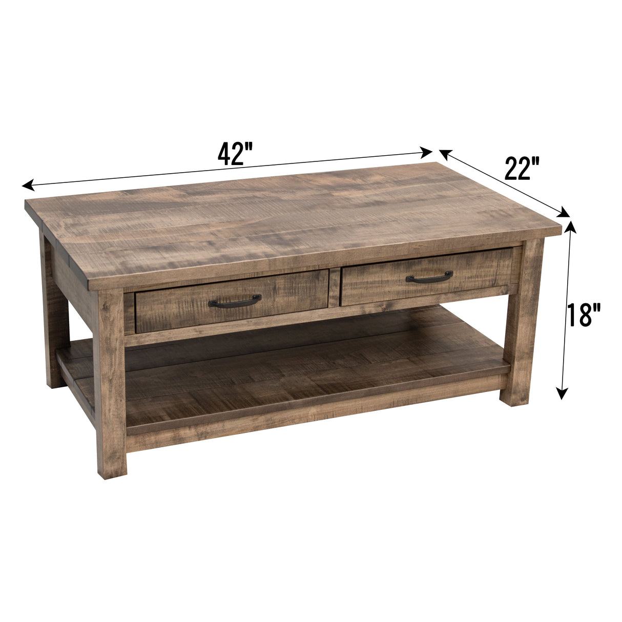 Arcadia Rectangle Open Coffee Table