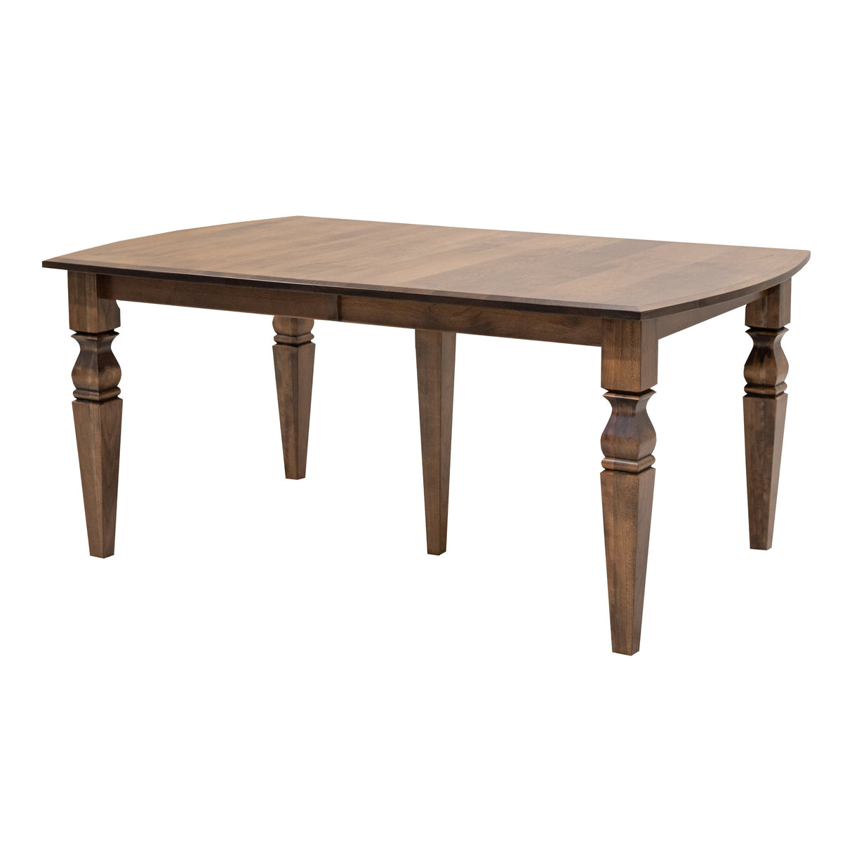 Classic Turned Leg Cherry Amish Dining Set for 6