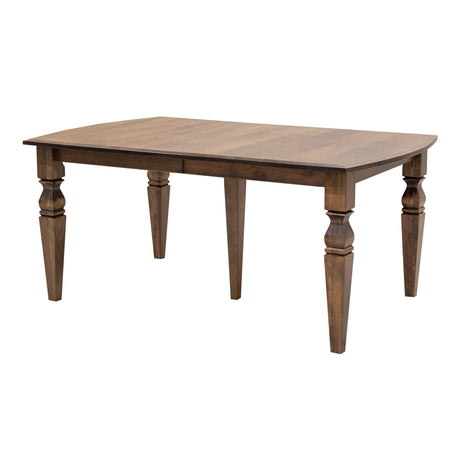 Classic Turned Leg Cherry Amish Dining Set for 6
