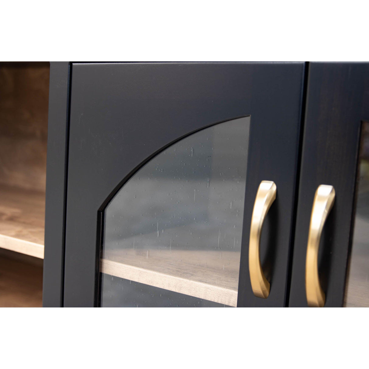 Tuscany Black & Wood TV Console | M-EB&WB