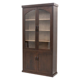Tuscany Black & Wood Display Cabinet | M-RT&WB