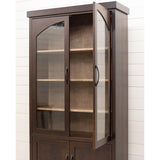 Tuscany Black & Wood Display Cabinet | M-RT&WB