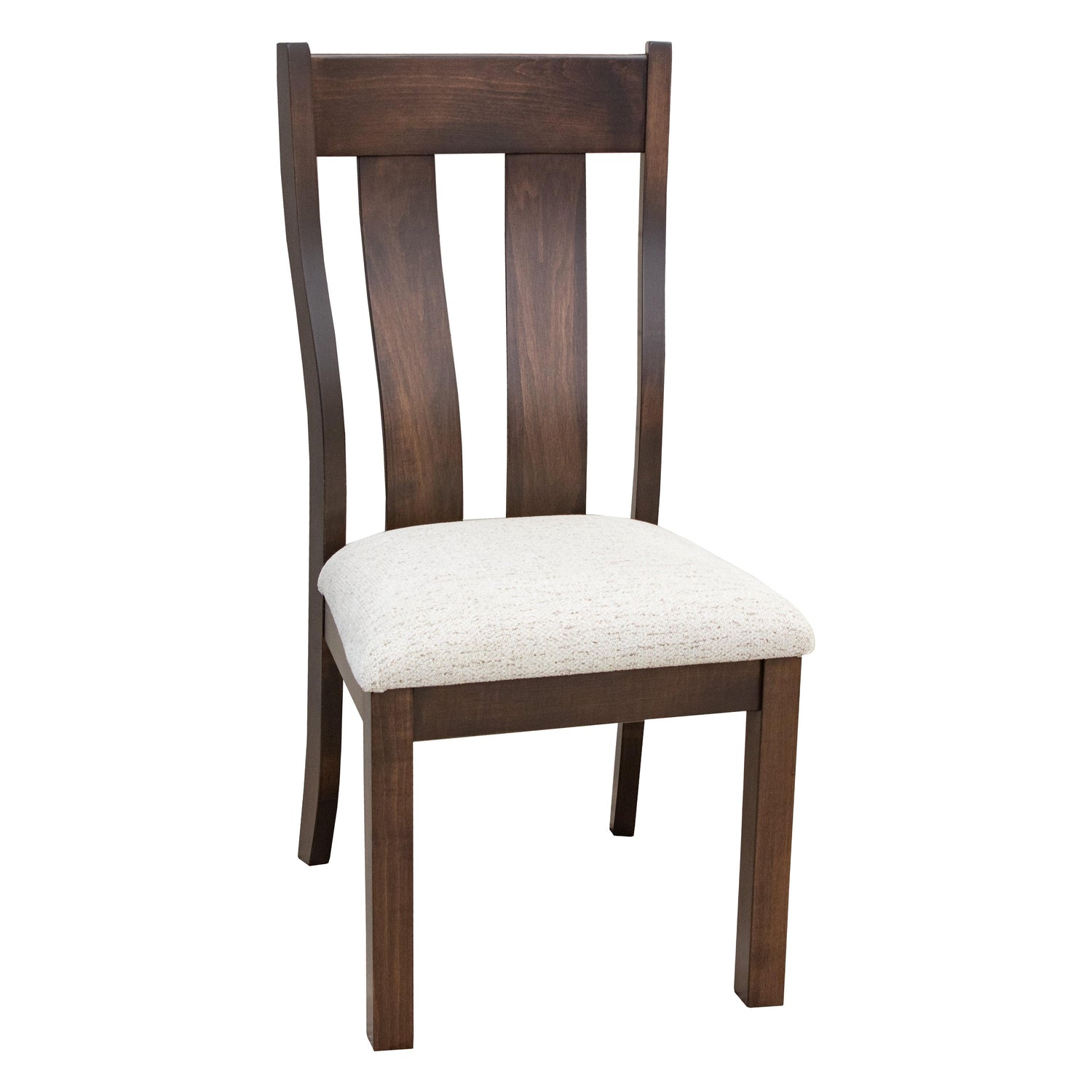 Urbana Maple Wood Side Dining Chair with Fabric Seat | BV&22-63