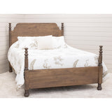Augustine Full Maple Wood Four Poster Bed | CO