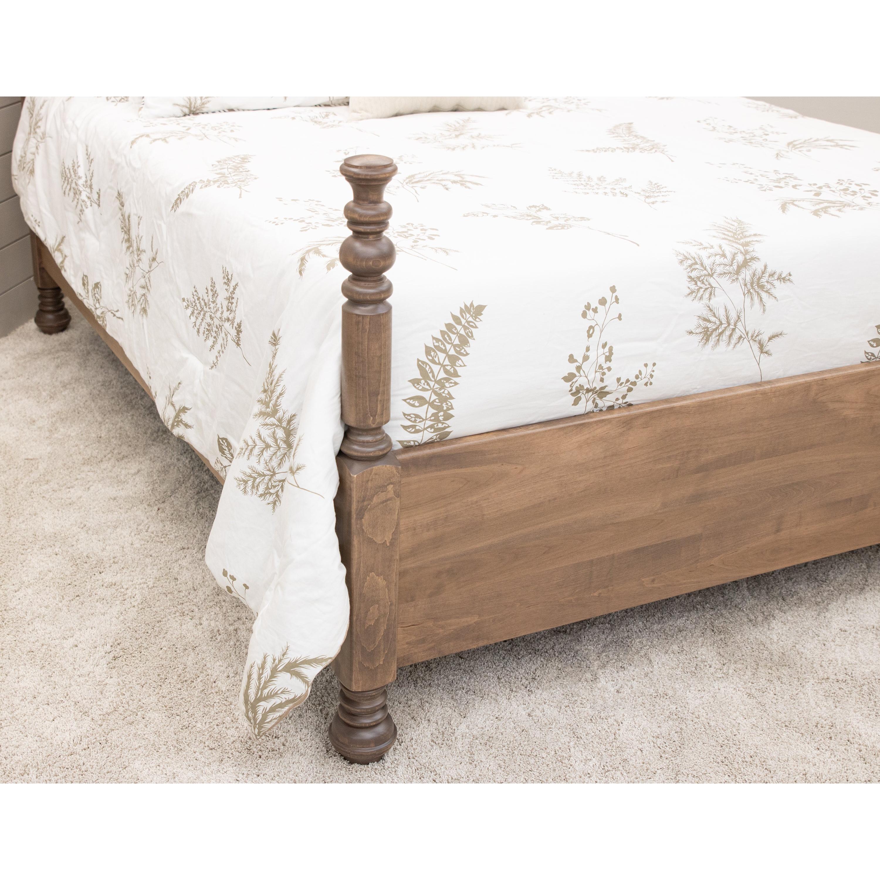 Upstate Amish Furniture Gallery Augustine Four Poster Bed - Thumbnail 2