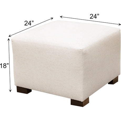 Westbrook 24" Cube Ottoman