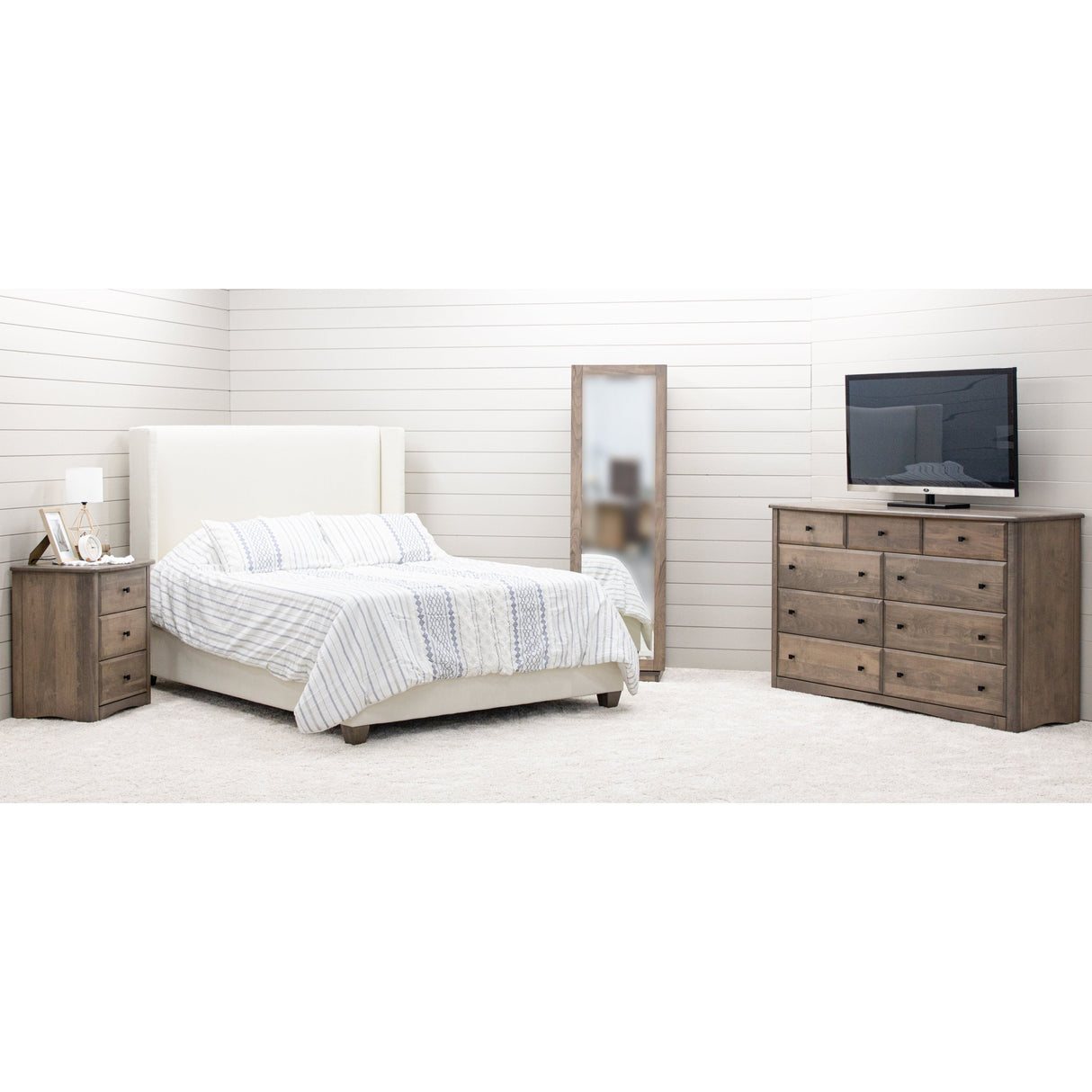 Carrington 3-Drawer Nightstand