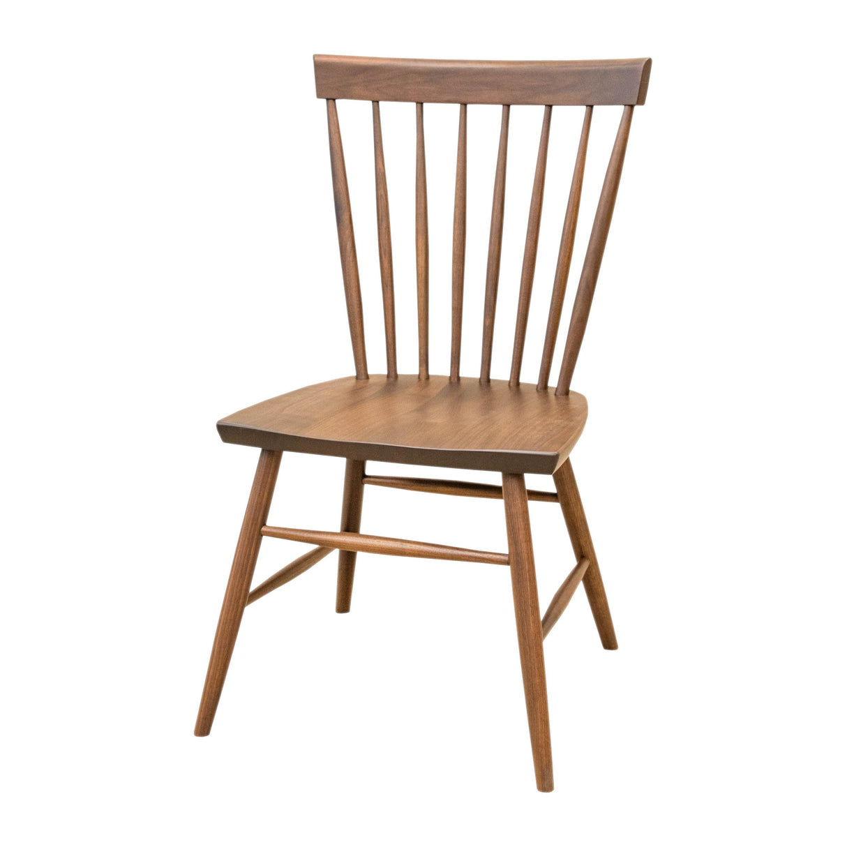 Winston Walnut Wood Side Dining Chair | NAT